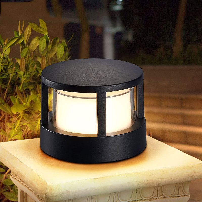 옥외 LED 포스트 램프 정문 입구 통로 Bollard 빛 별장 정원 조경 기둥 빛 안뜰 통로 외부 Stigma 램프